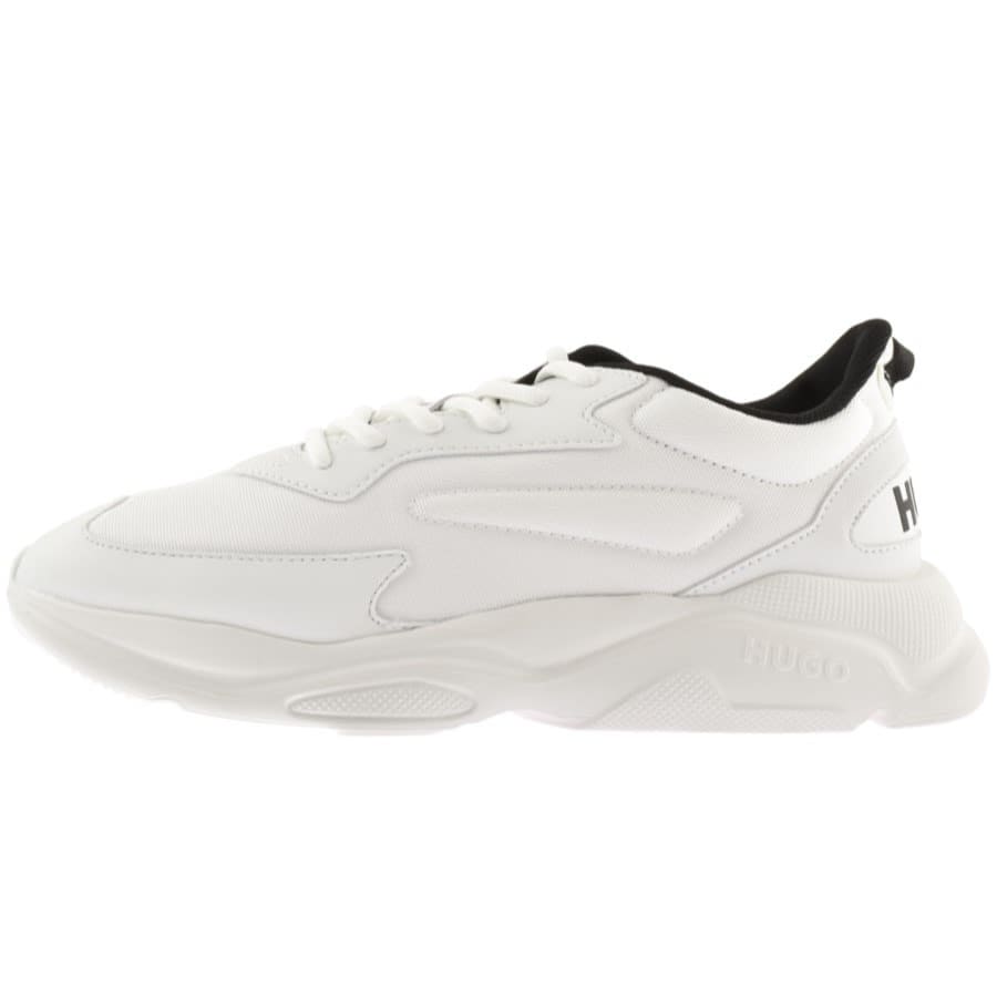 HUGO Leon Runner Trainers Natural White Mainline Menswear Canada